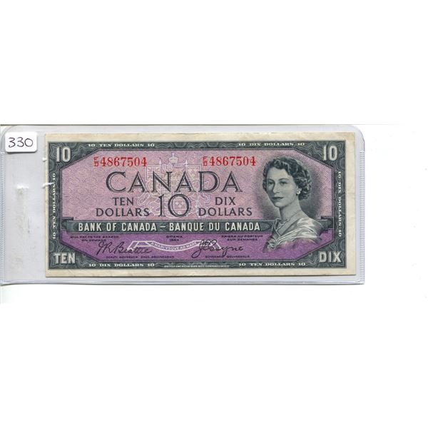 1954 Canadian $10 Bill (4867504)