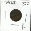 Image 1 : 1925 Canadian 1¢ Coin