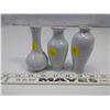 Image 2 : 3 Small Blue Vases