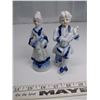 Image 1 : Blue Man Serenading Woman Ceramic Ornaments (2)
