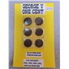 Image 1 : Six King george V 1 cent 1¢ coins