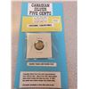 Image 1 : 1920 Canadian silver 5¢ five cent coin