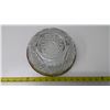 Image 3 : 8" Pressed Glass Silver Trim