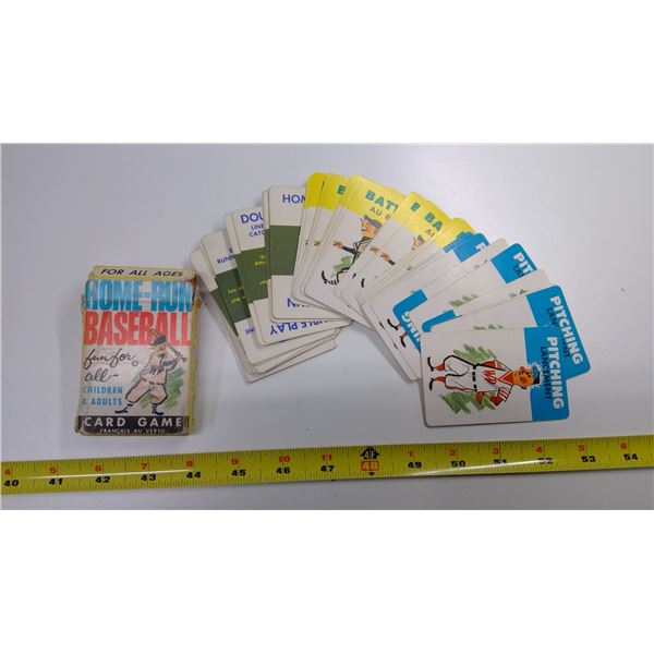 Home Run Baseball Card Game