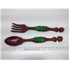 Image 1 : Ceramic Big Spoon and Fork
