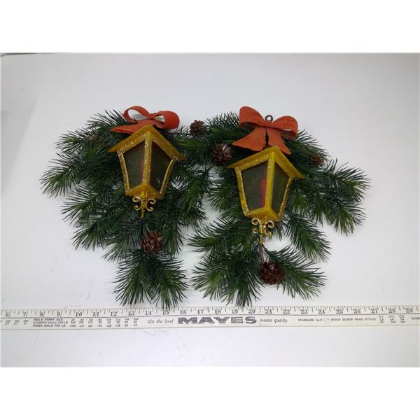 Vintage Wall Sconces x2