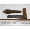 Image 2 : Vintage Wood + Brass Tools, 1 “Stanley” Square, 1 “Lufkin” 24 inches