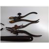 Image 2 : (5) Forging/Blacksmith Tools, “Bullet” Making, Gold Smelting.  (1) made in Germany, double pourer 16