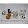 Image 1 : (6) Pairs Salt and Pepper Shakers + (2) Orphans