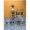 Image 1 : RUM BOTTLE DECANTER AND GLASSES