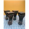 Image 1 : SET OF 4 CAST IRON LEGS