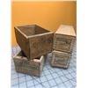 Image 2 : LOT OF VINTAGE BURNS GOLDEN LOAF CHEESE BOXES