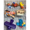Image 2 : VINTAGE PRIZE TOYS ETC HOT WHEELS HAPPY MEAL CHIPMUNKS ETC
