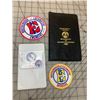 Image 1 : BROTHERHOOD OF LOCOMOTIVE ENGINEERS TIMEBOOK PIN PATCH ETC
