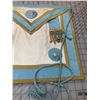 Image 3 : VINTAGE LAMB SKIN FREEMASONS FRATERNAL APRON