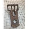 Image 1 : ANTIQUE CAST IRON BINDER PEDAL