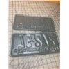 Image 2 : 1948 PAIR OF SASKATCHEWAN LICENCE PLATES REPAINTED