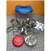 Image 1 : STERILITE CONTAINER WITH VINTAGE COOKIE CUTTERS