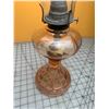 Image 3 : PINK DEPRESSION GLASS OIL LAMP