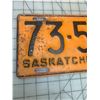 Image 2 : 1947 SASKATCHEWAN LICENCE PLATE