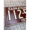 Image 2 : 1930 SASKATCHEWAN LICENCE PLATE SUPERB CONDITION