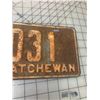 Image 3 : 1932 SASKATCHEWAN LICENCE PLATE