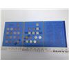 Image 2 : 32x 5 Cent Coins Blue Whitman Holder - 1922-1960 (Some Missing)