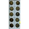 Image 2 : 10 - 50 Cent Coins 1940-45, 1949-1950-51 Most AU