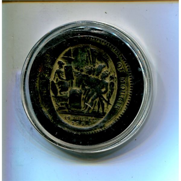 1792 Rare Revolution Franc