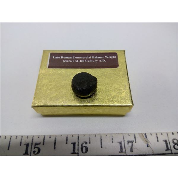 Late Roman Commercial Balance Weight Circa 3-4th Century AD