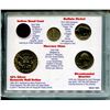 Image 2 : America's Favourite Coins - Plastic Case - 50 Cent/25 Cent/10 Cent/ 5 Cent/ 1 Cent