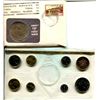Image 1 : 2x 1976 Republic of France 8 Coin Set/ 1967- 1st Day Issue "Tonga" Coin Stamp
