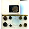 Image 2 : 2x 1976 Republic of France 8 Coin Set/ 1967- 1st Day Issue "Tonga" Coin Stamp