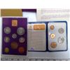 Image 2 : 2x 15th Feb 1971 - Britain's 1st Decimal Coins UNS and Proof Set - The 1970 UNC 8 Coin Set - Crown -