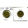 Image 2 : 2x 1983 UK One Pound Coin UNC and 1985 Welsh One Pound Coin