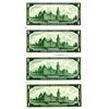 Image 4 : 17 - 1867-1967 UNC $1 Bills