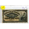 Image 1 : 1900 25 Cent Shinplaster VG Condition