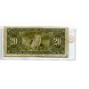 Image 2 : 1937 K.G. $20 Bill Good Condition