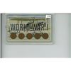 Image 1 : U.S. World War I Lincoln Wheat Penny Collection. Set of 5 World War I American cents, one for each y