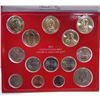Image 2 : U.S. 2011 Denver Mint Uncirculated Set. 14-coin set includes cent, nickel, dime, 5 quarters, half do