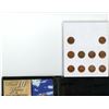 Image 2 : U.S. First 10 Years of Lincoln Memorial Pennies 1959 – 1968. 10-coin set as issued by the First Comm