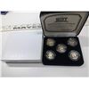 Image 1 : U.S. 5 Decades of Jefferson Nickels 1960s to 2000s. One is Uncirculated, the other 4 are Proofs from