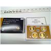 Image 1 : U.S. 2012 Presidential Proof Dollar Set. San Francisco Mint. Includes Arthur, Cleveland, Harrison & 