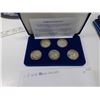 Image 1 : U.S. Peace Dollar Collection. Set of 5 Peace Dollars from 1922 and 1923. Coins are nicely toned and 