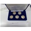 Image 2 : U.S. Peace Dollar Collection. Set of 5 Peace Dollars from 1922 and 1923. Coins are nicely toned and 