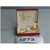 Image 1 : Vintage  Robinson cuff links & tie clip