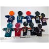 Image 2 : Bag of 10 Vintage Burger King NFL Jerseys