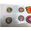 Image 2 : NHL Meddalions & Logo's - Howe, Dionne, Sawchuk, Lindsay