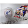 Image 3 : Toronto Blue Jays Collectable Baseball & box of unsorted baseball cards