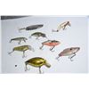 Image 1 : 8 Vintage Fishing Lures